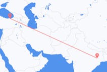 Lennot Ranchista, Intia Trabzoniin, Turkki