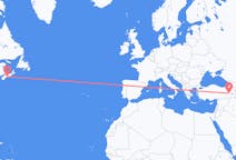 Flyg från Halifax, Kanada till Mus, Turkiet