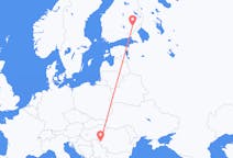 Voos de Savonlinna, Finlândia para Timișoara, Romênia
