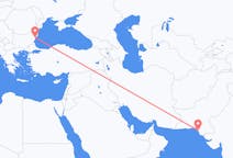 Flyreiser fra Karachi, til Varna