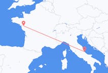 Flyg från Nantes, Frankrike till Pescara, Italien
