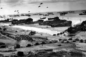 Normandian D-Day pienryhmän päiväretki Omaha Beachin, hautausmaan ja siiderinmaistelun kanssa