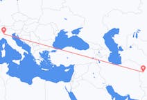 Flyrejser fra Herat, Afghanistan til Milano, Italien