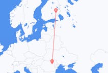 Voos de Savonlinna, Finlândia para Bacau, Romênia