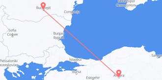 Flyg från Rumänien till Turkiet