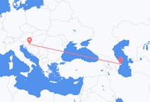 Flyreiser fra Baku, til Zagreb