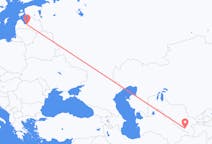 Flyreiser fra Qarshi, Usbekistan til Riga, Latvia
