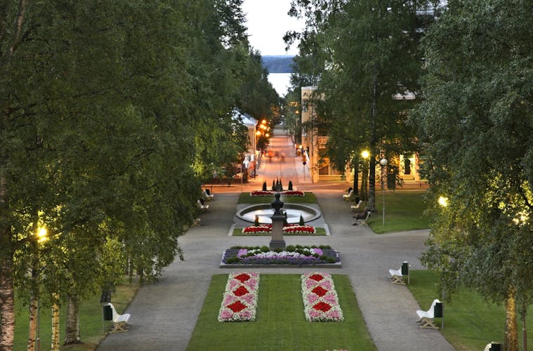  Photo of park in Kuopio, Finland.