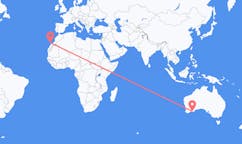 Flyrejser fra Esperance, Australien til Ajuy, Spanien