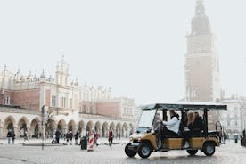 Visite de la ville de Cracovie en voiture électrique avec billet facultatif pour la vieille synagogue ou l'hôtel de ville