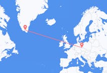 Flights from Narsarsuaq to Dresden
