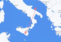 Flyrejser fra Comiso til Bari