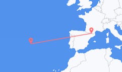 Flyreiser fra Terceira, til Andorra la Vella