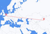 Flyreiser fra Ürümqi, Kina til Lille, Frankrike