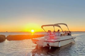 Sunset Boat Trip van Ria Formosa: een milieuvriendelijke tour vanuit Faro