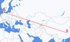 Flüge von Wuhan, China nach Westerland, Deutschland
