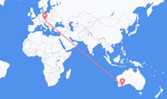 Flyg från Esperance, Australien till Linz, Österrike
