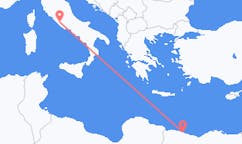Flyreiser fra Mersa Matruh, til Roma