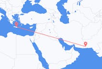 Flyreiser fra Turbat, til Iraklio