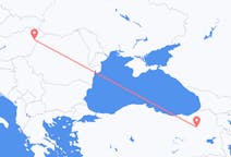 Lennot Erzurumista Debreceniin