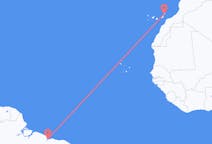 Vluchten van São Luís, Brazilië naar Lanzarote, Spanje