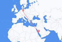 Flyrejser fra Jeddah til Erfurt