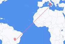 Flyreiser fra Uberlândia, Brasil til Trapani, Italia