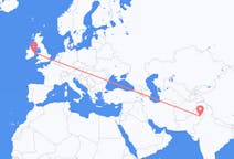 Flyrejser fra Faisalabad District til Dublin