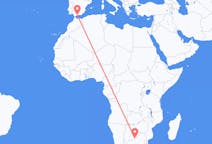 Flyreiser fra Gaborone, til Malaga