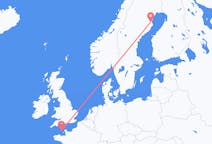 Flyreiser fra Guernsey, til Skelleftea