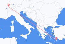 Flyreiser fra Rhodes, til Bern