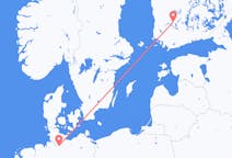 Flyrejser fra Tampere til Hamborg