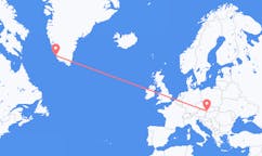 Flüge von Bratislava, die Slowakei nach Paamiut, Grönland