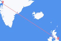 Vluchten van Ilulissat naar Kirmington