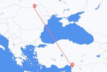 Vluchten van Suceava, Roemenië naar Hatay (provincie), Turkije