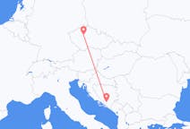Vols de Mostar pour Prague