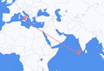 Flyreiser fra Malé, til Catania