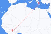 Flyrejser fra Bouaké til Chania