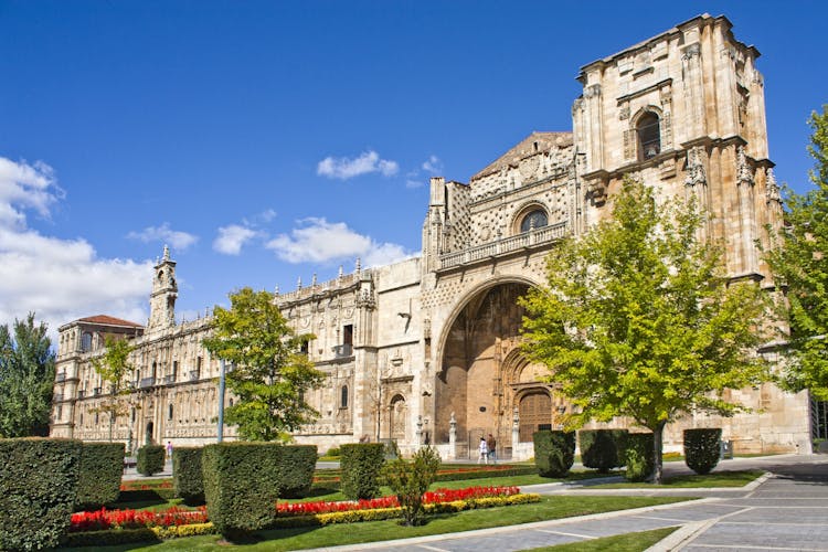 Photo of San Marcos Monastery of the sixteenth century in Leon. Spain.