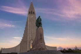 Passeio a pé pela cidade de Reykjavik