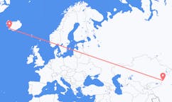 중국 굴자발 아이슬란드 레이캬비크행 항공편