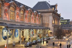 Privétransfer bij aankomst in Parijs: treinstation naar hotel