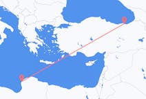 Flug frá Benghazi til Trabzon