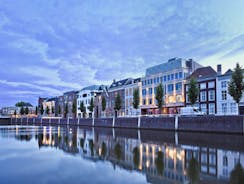 Photo of beautiful Cityscape of Breda with the big church, The Netherlands.