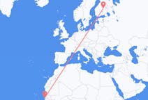 Flyreiser fra Banjul, til Kuopio
