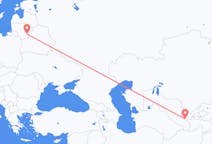 Flyg från Samarkand till Vilnius