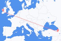 Lennot Shannonilta, Irlanti Erzurumiin, Turkki