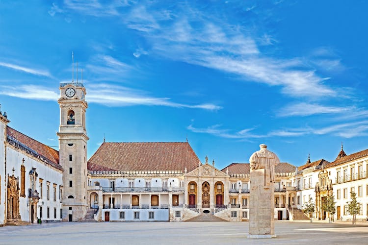 Photo of Coimbra university in Portugal.