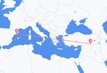 Flyrejser fra Mardin til Barcelona