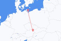 Flyreiser fra Heringsdorf, til Vienna